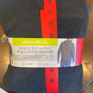 Brand new Eddie Bauer men’s everyday pullover hoodie